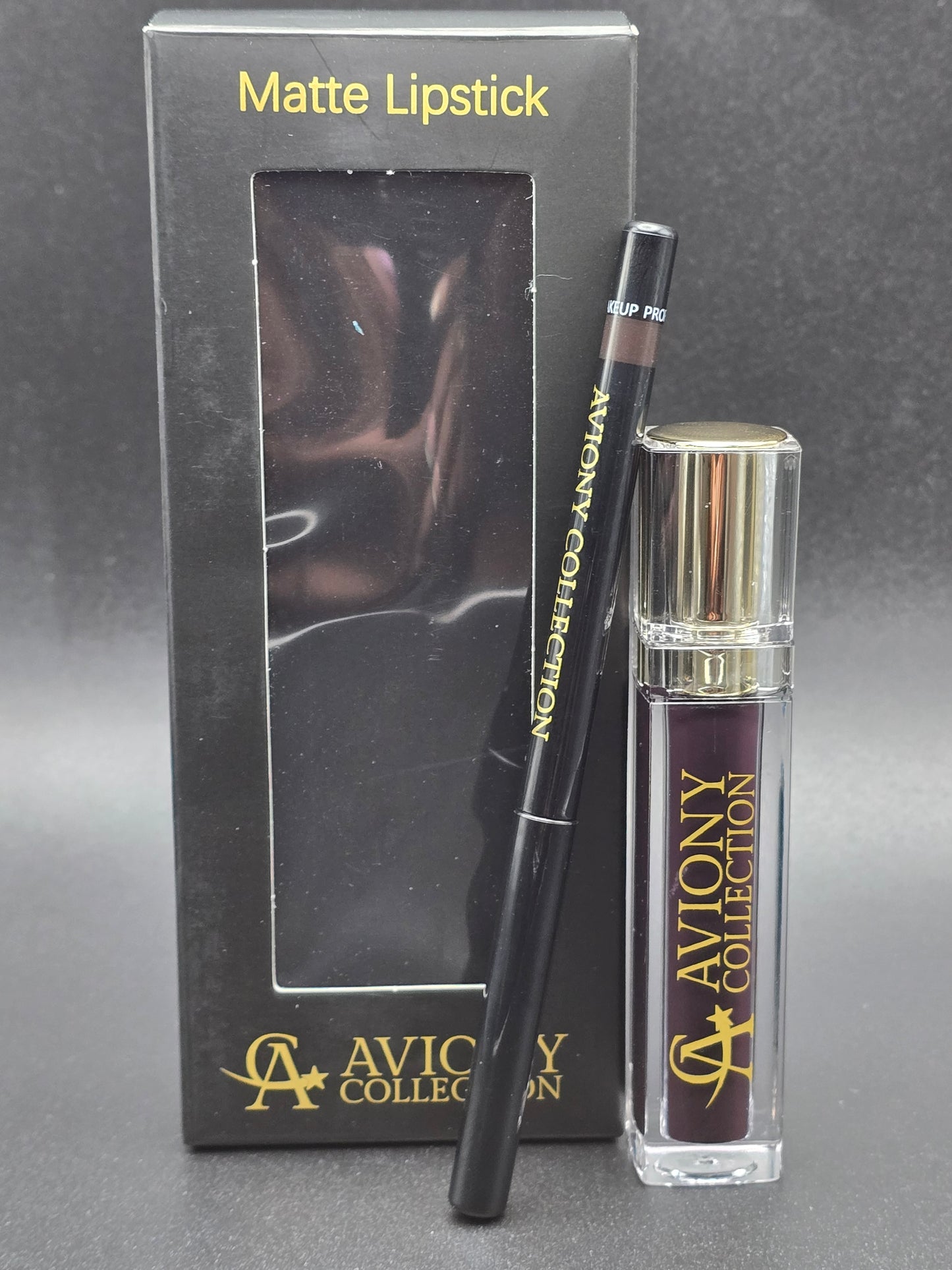 Matte Lipstick Kit**Black Diva**
