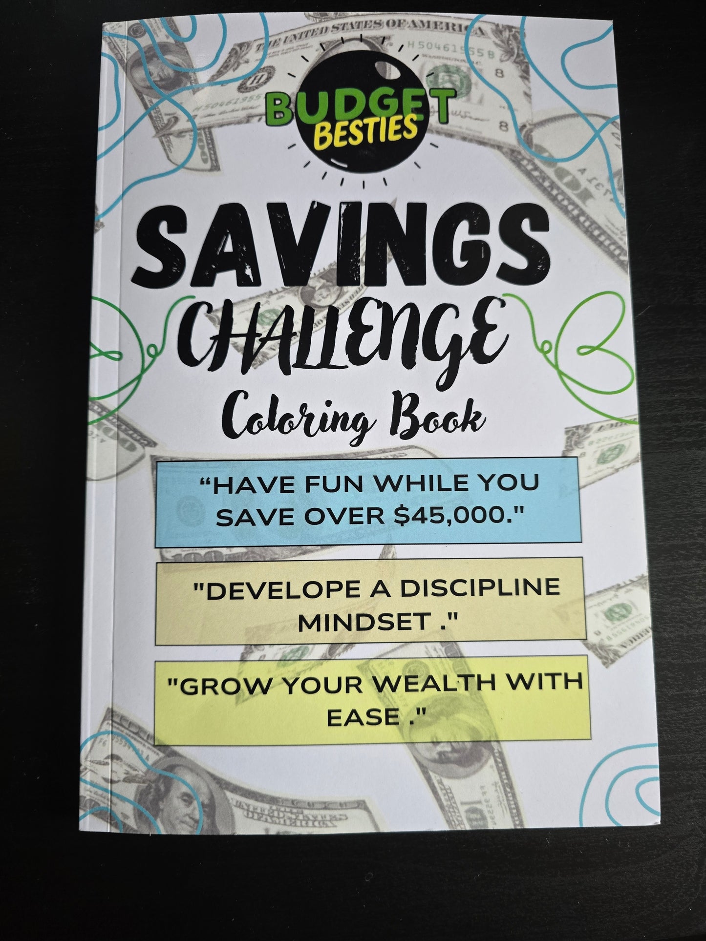 Savings Challenge Coloring Book
