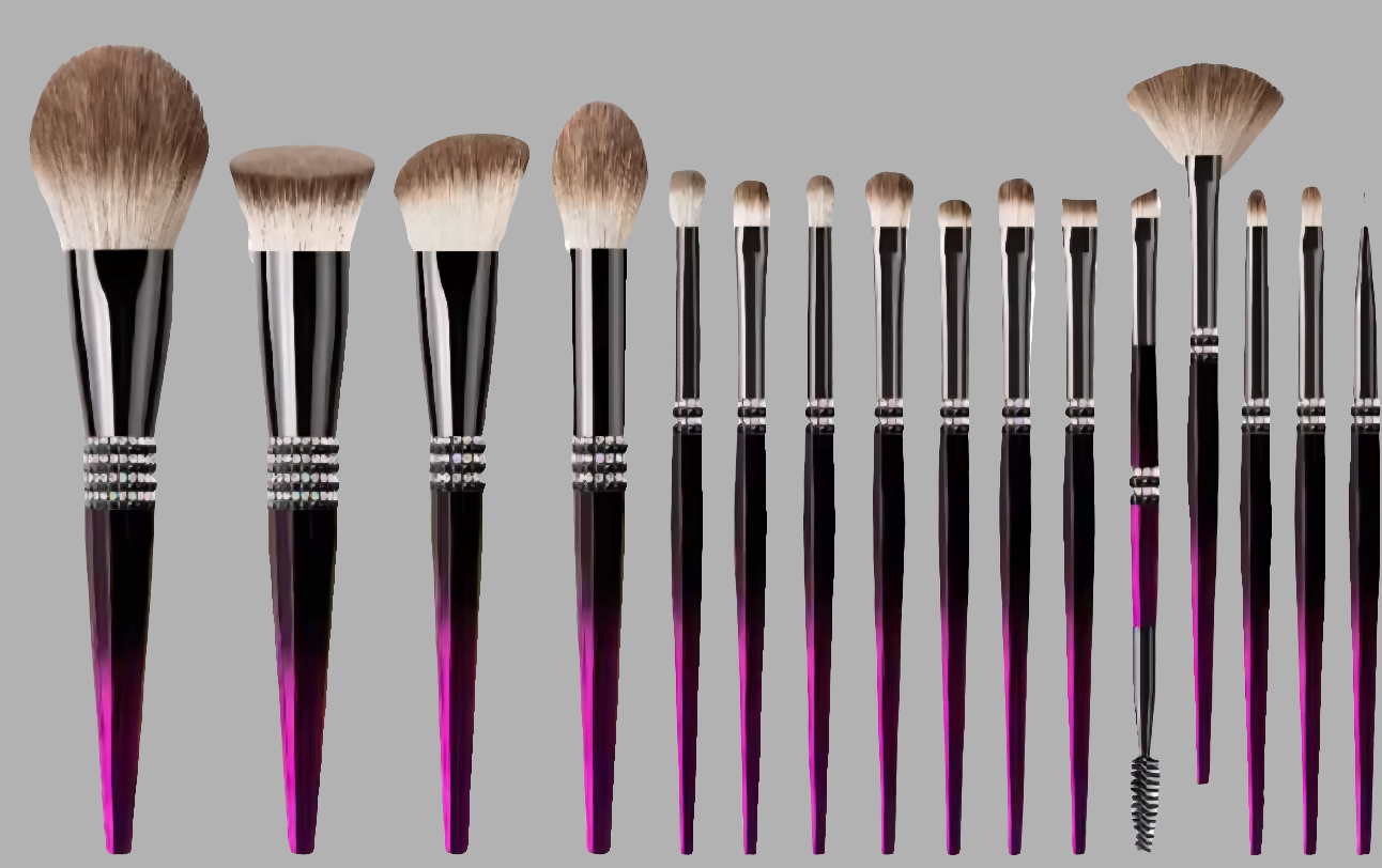 Brush Set & Makeup Pouch**Enchanted Glamor**