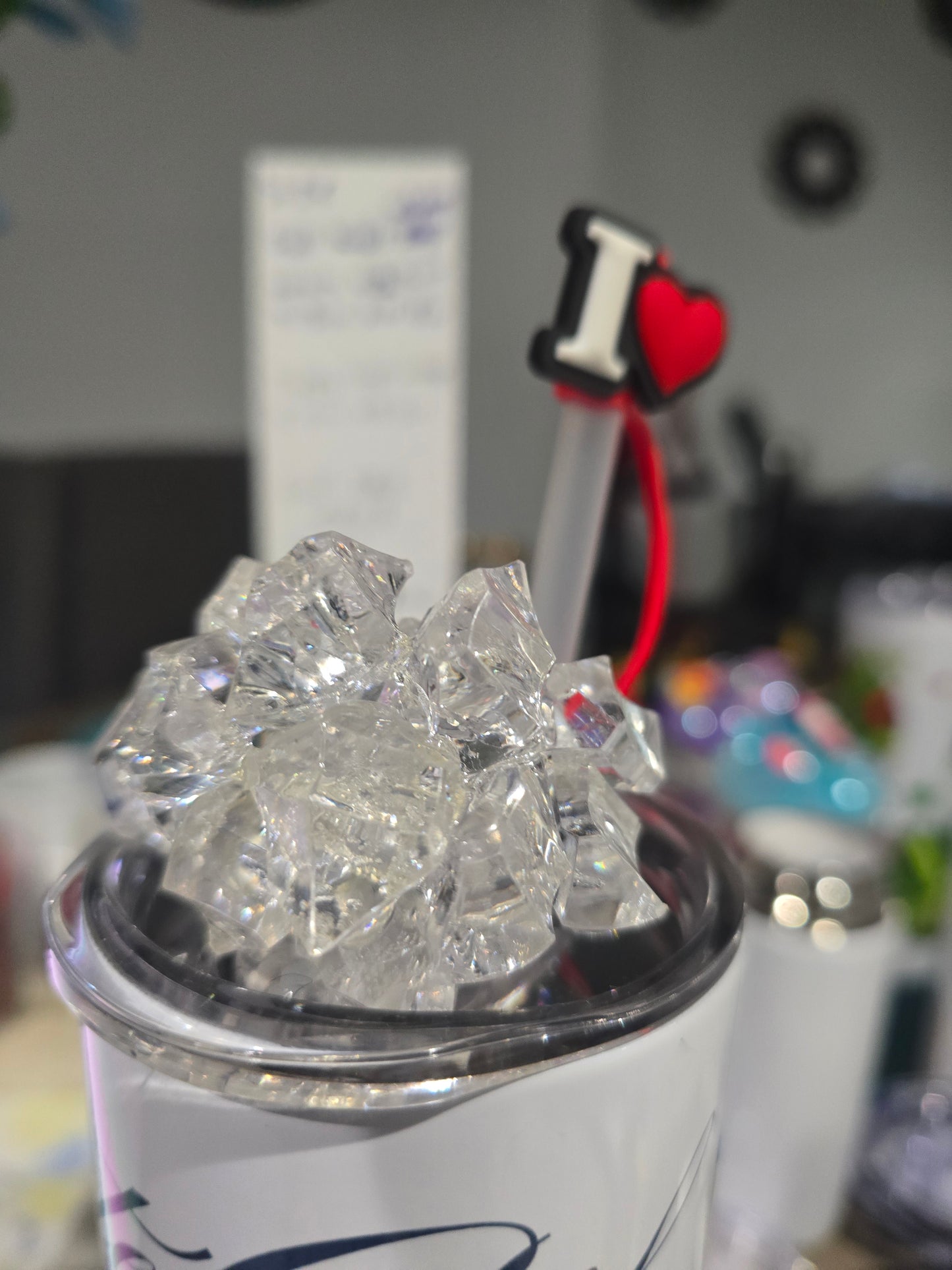 Custom Ice topper lid 20oz