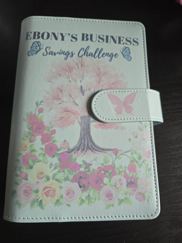 Custom Sublimation Binders with 5 Savings Challenge and Envelopes