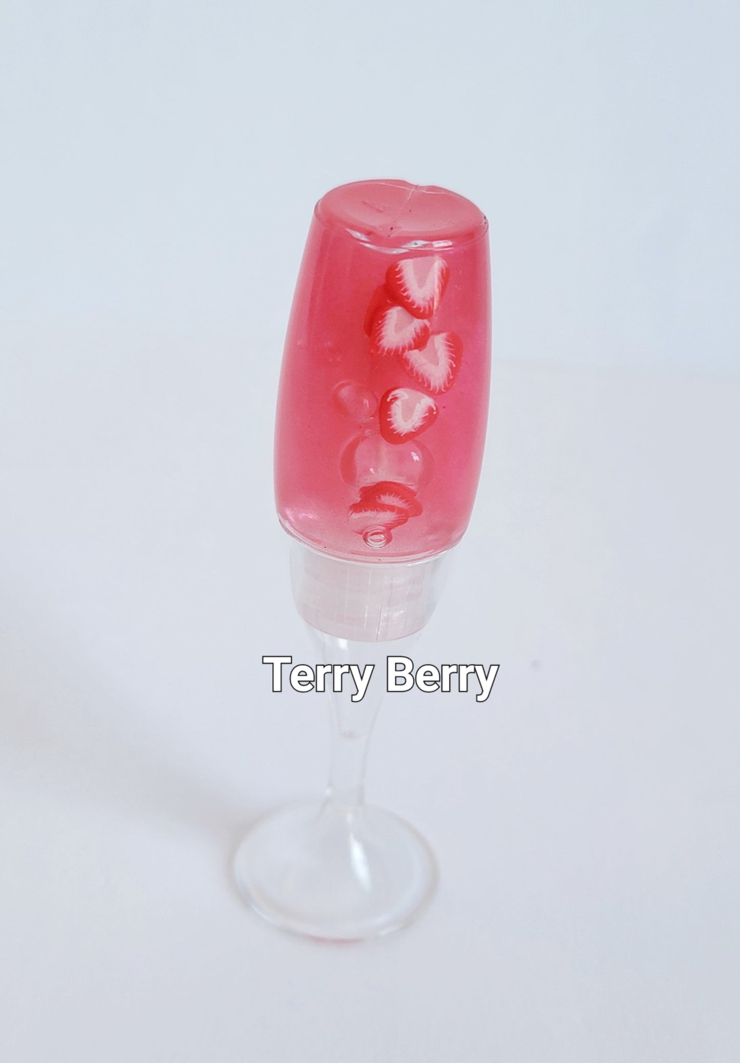 Terry Berry Wine Glass Tube