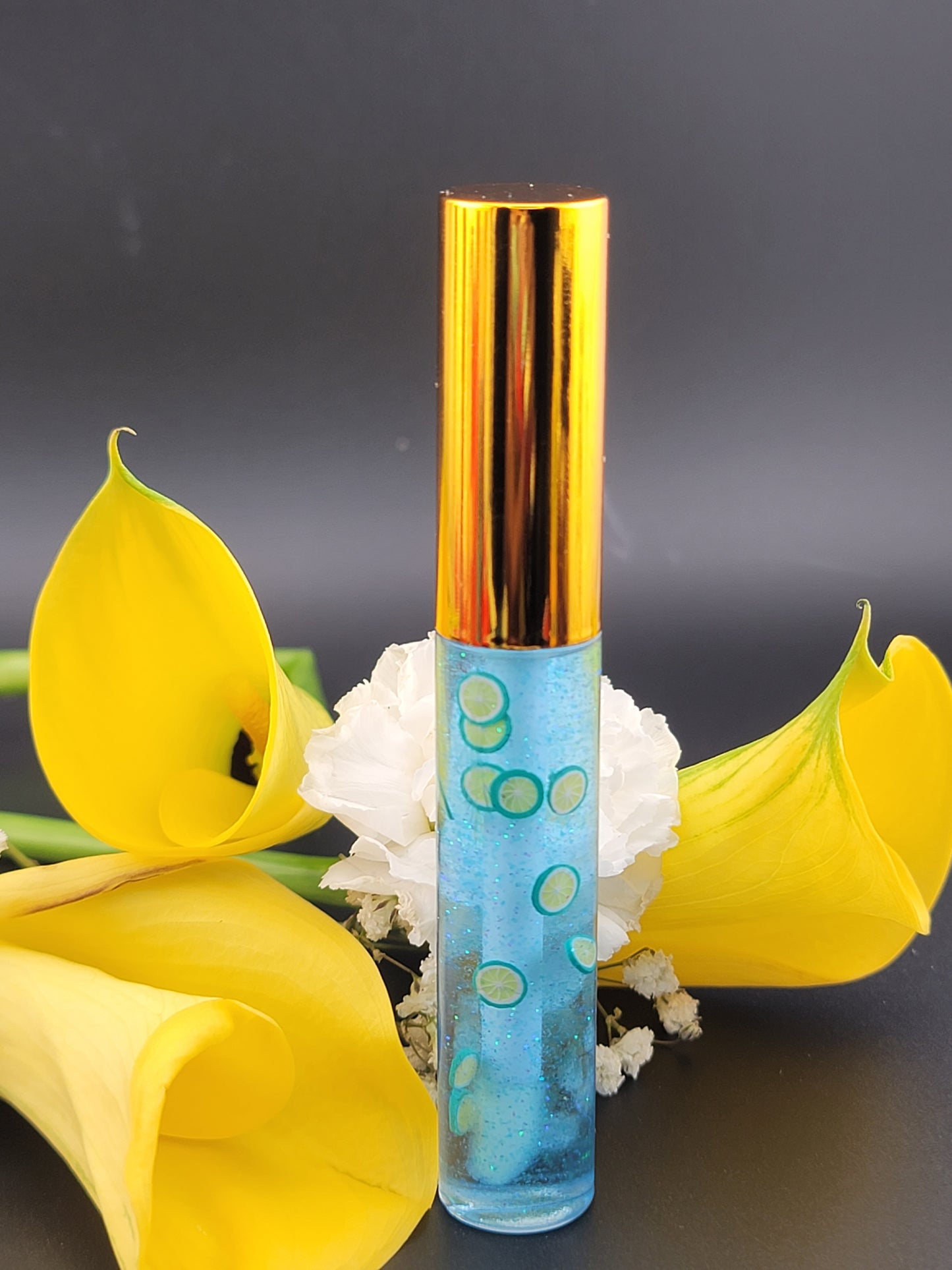 Blue Lemon bottle tube