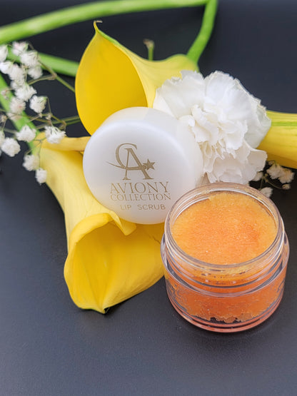 Lip Scrub **Yellow Mellow Lips + FREE Lip Scrub Brush