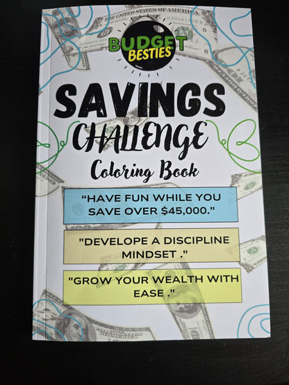 Savings Challenge Coloring Book