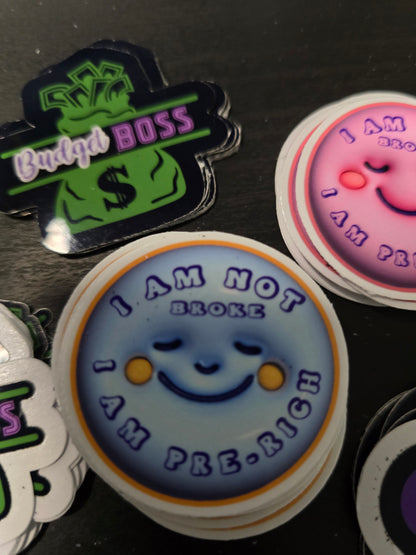 Budget Stickers Bundle