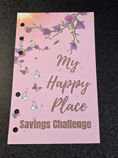 My Happy Place Savings Challenges 9pcs
