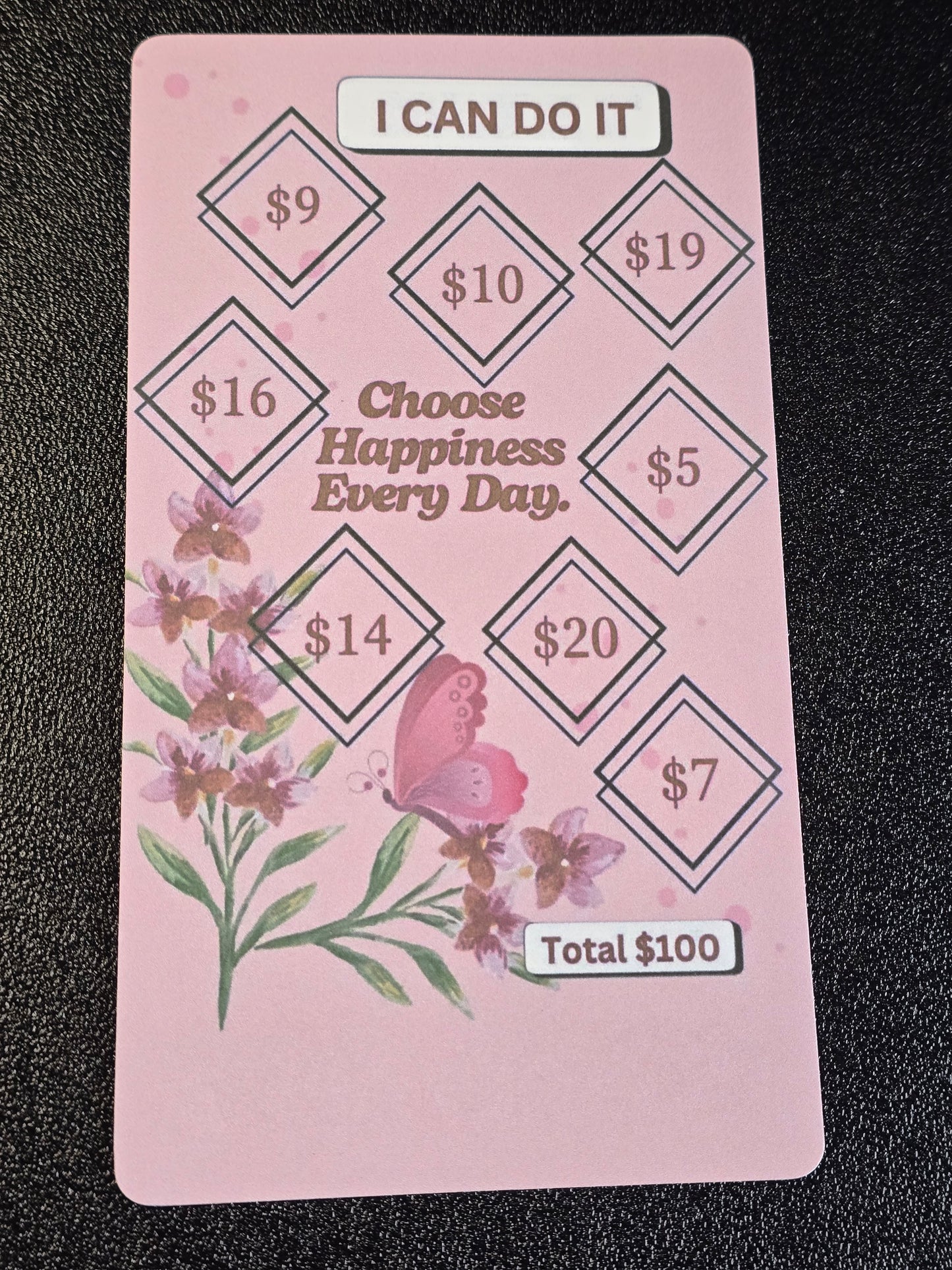My Happy Place Savings Challenges 9pcs