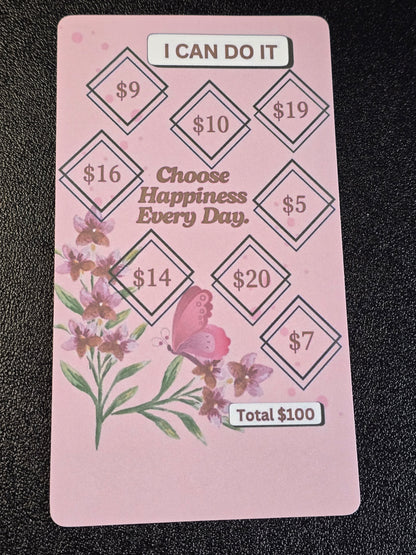 My Happy Place Savings Challenges 9pcs