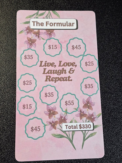 My Happy Place Savings Challenges 9pcs