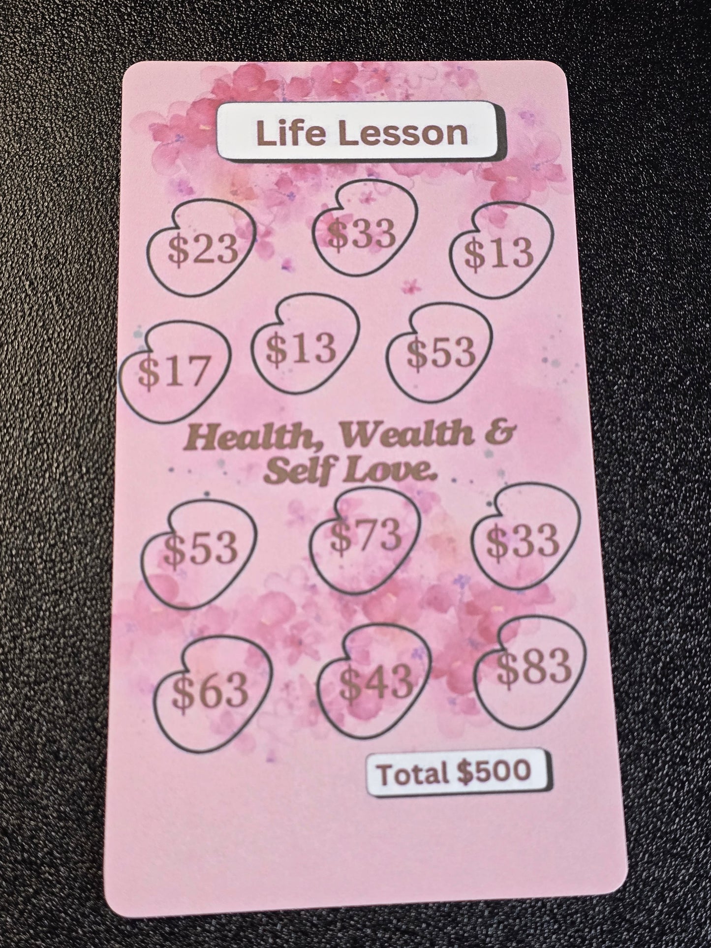 My Happy Place Savings Challenges 9pcs