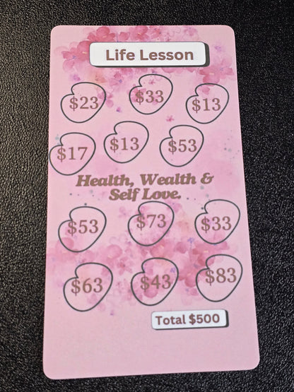 My Happy Place Savings Challenges 9pcs