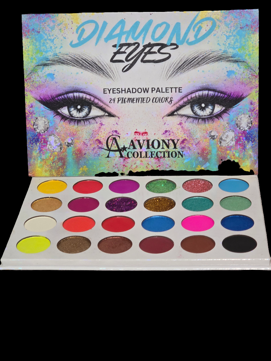 EYESHADOW 24 PALETTE** DIAMOND EYES**