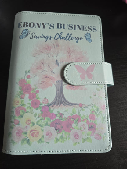 Custom Sublimation Binder With savings challenges & envelope