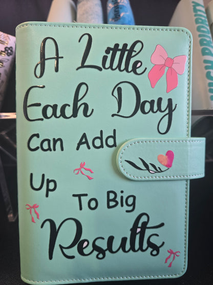 CUSTOM BINDER monthly savings challenge bundle